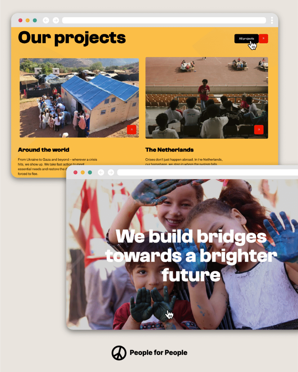 People for People Projects page