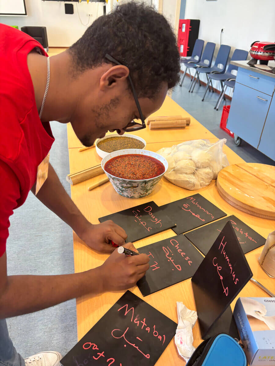 Syrian Manaqish baking workshop