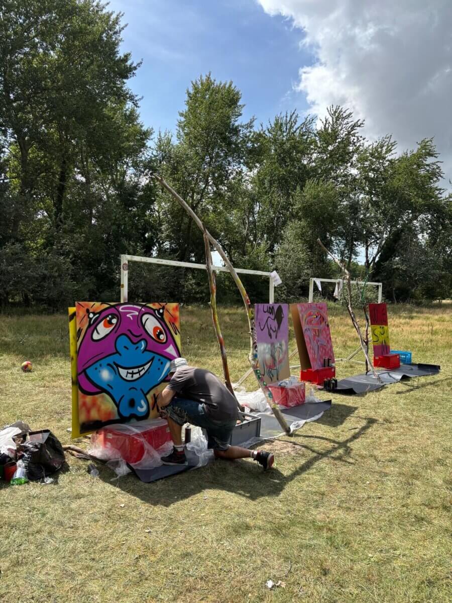 Graffiti in Driehuis